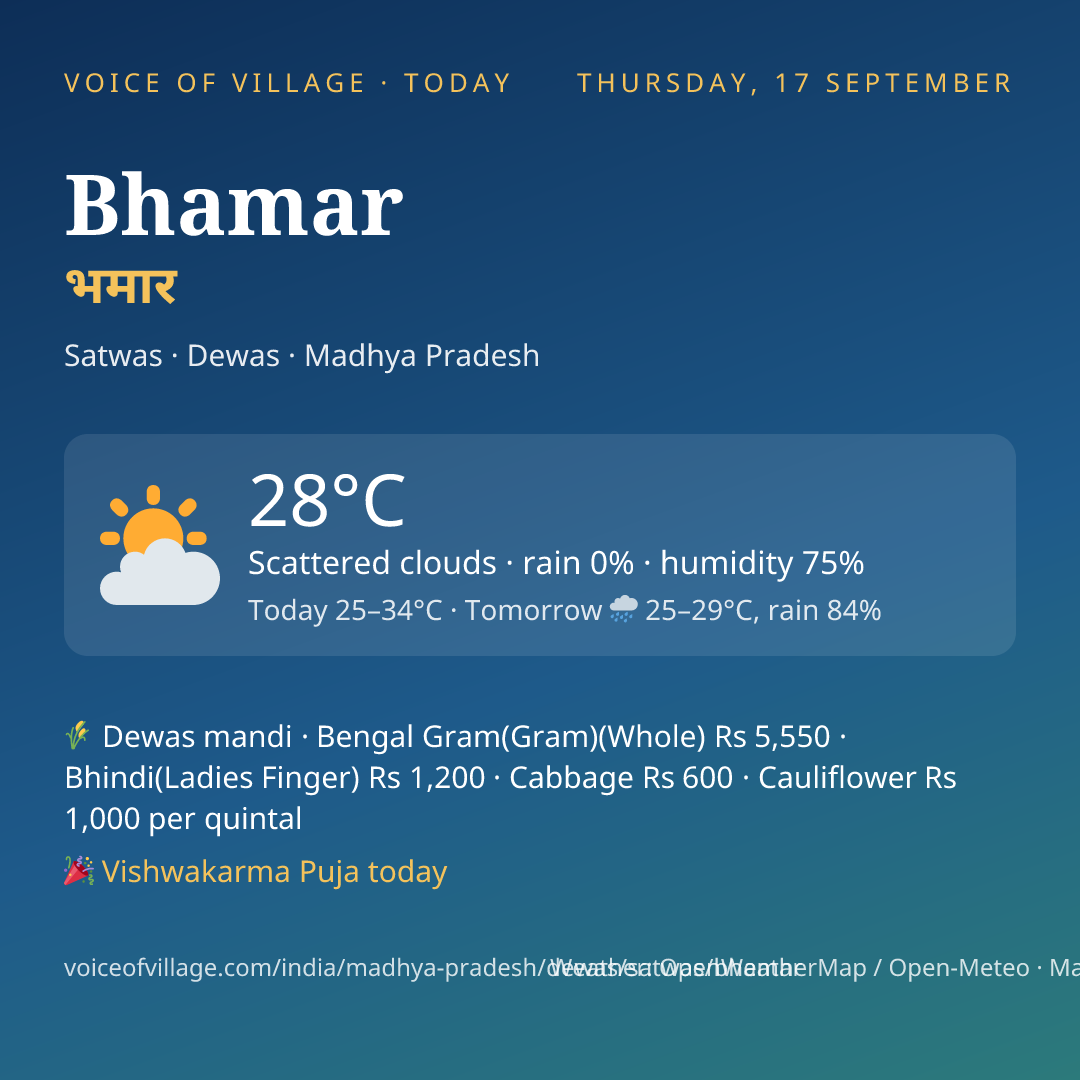 Bhamar today