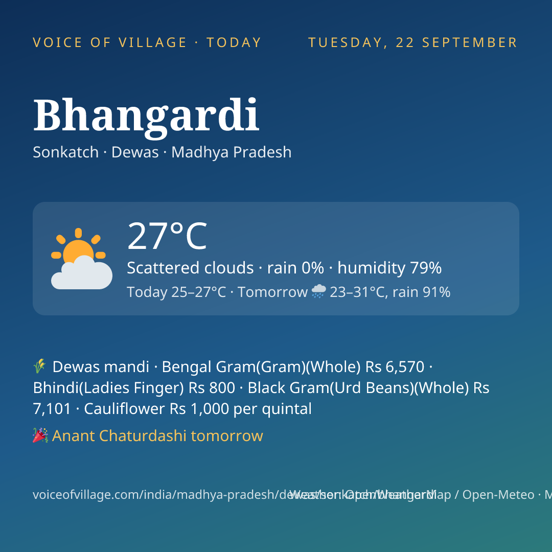 Bhangardi today