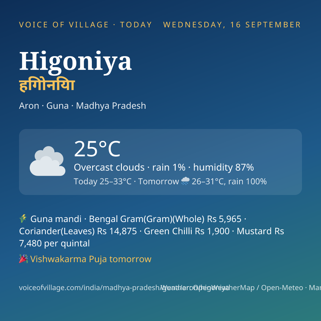 Higoniya today
