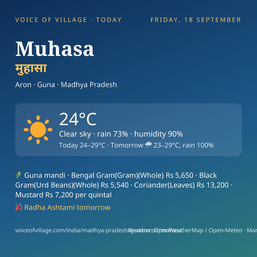 Muhasa today