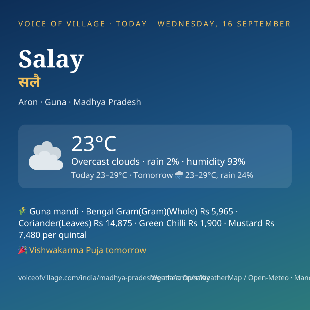Salay today