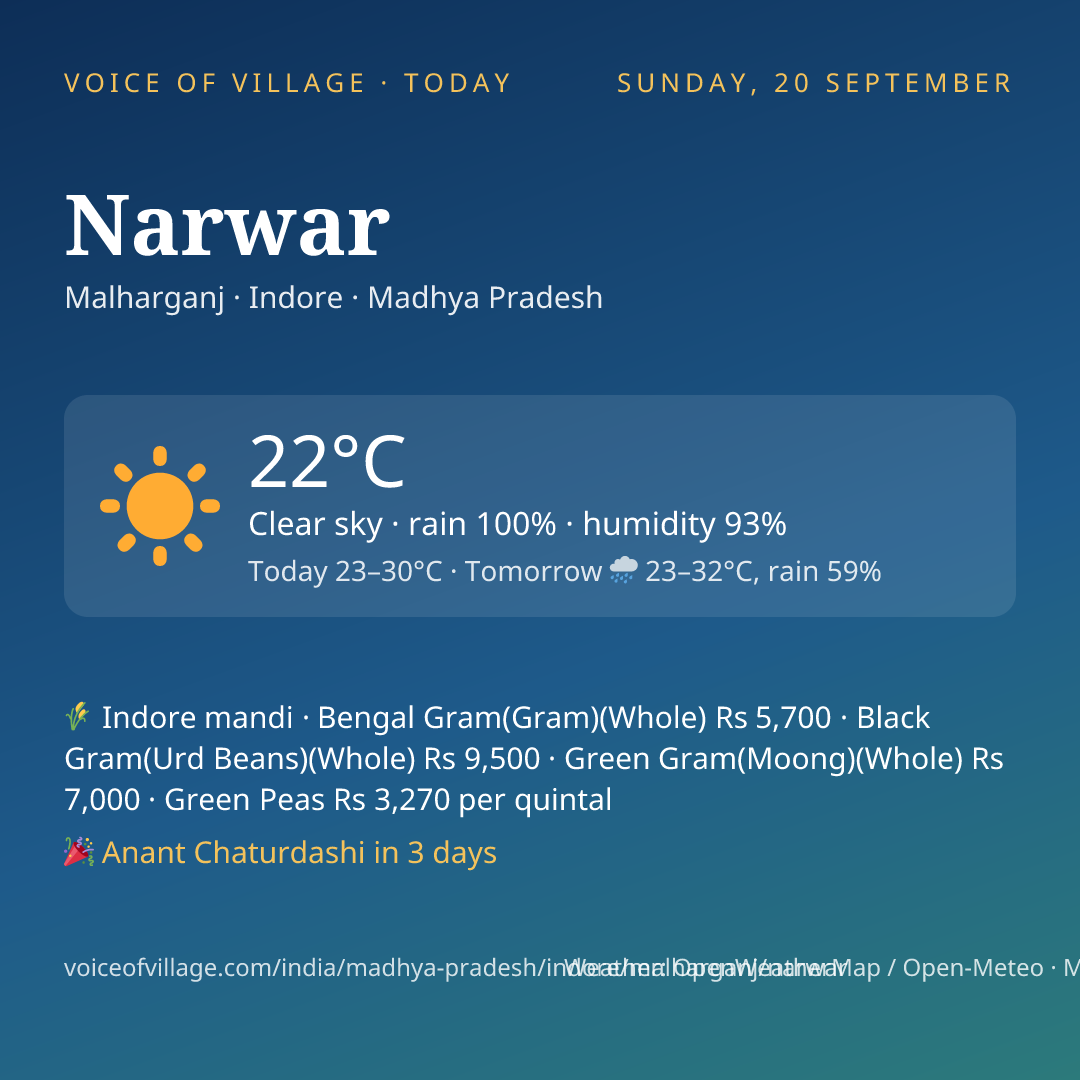 Narwar today