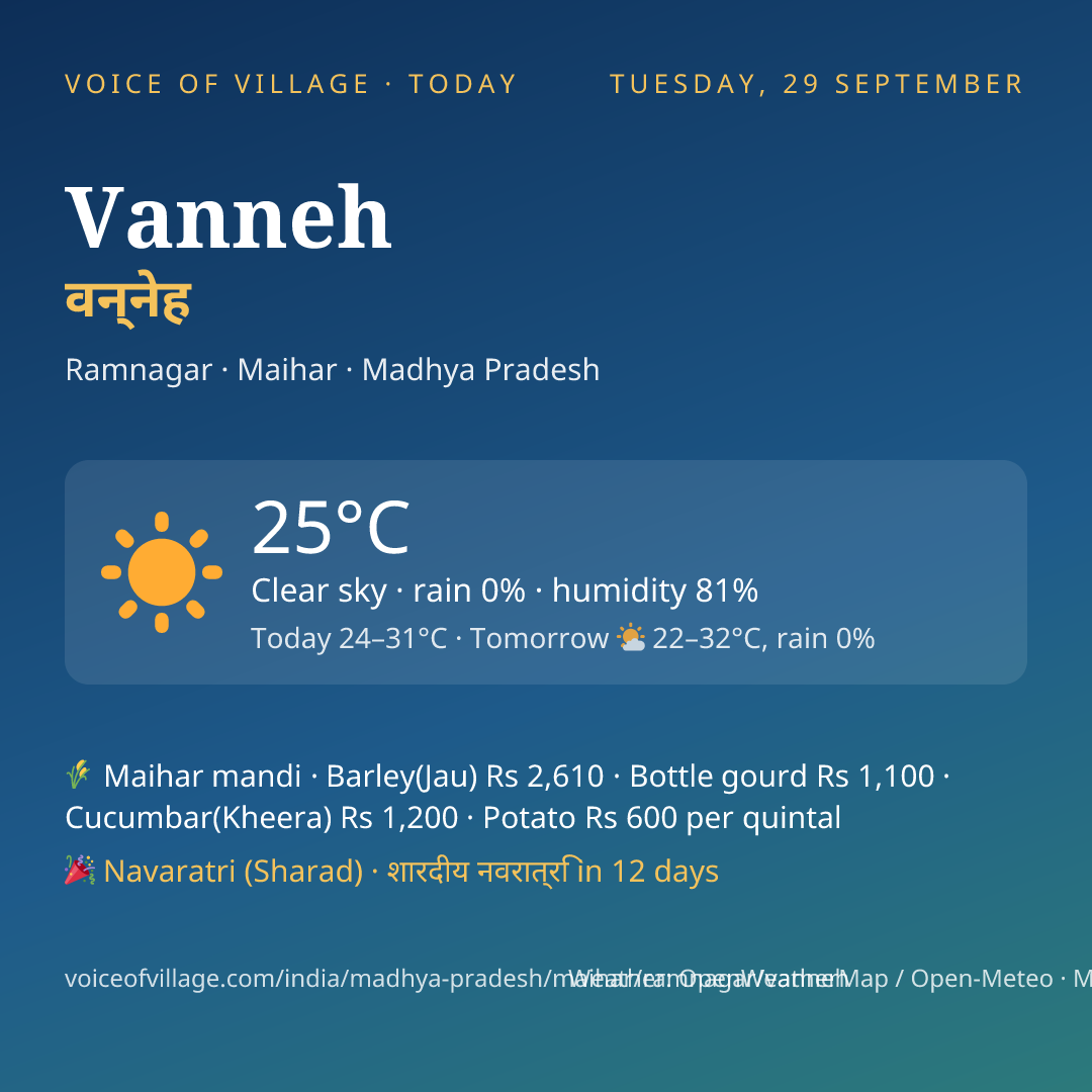 Vanneh today