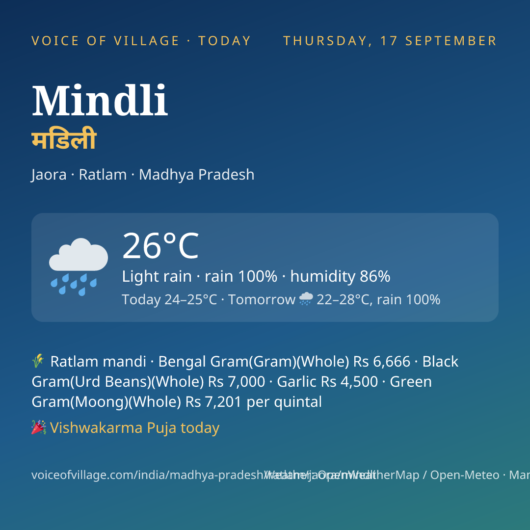 Mindli today
