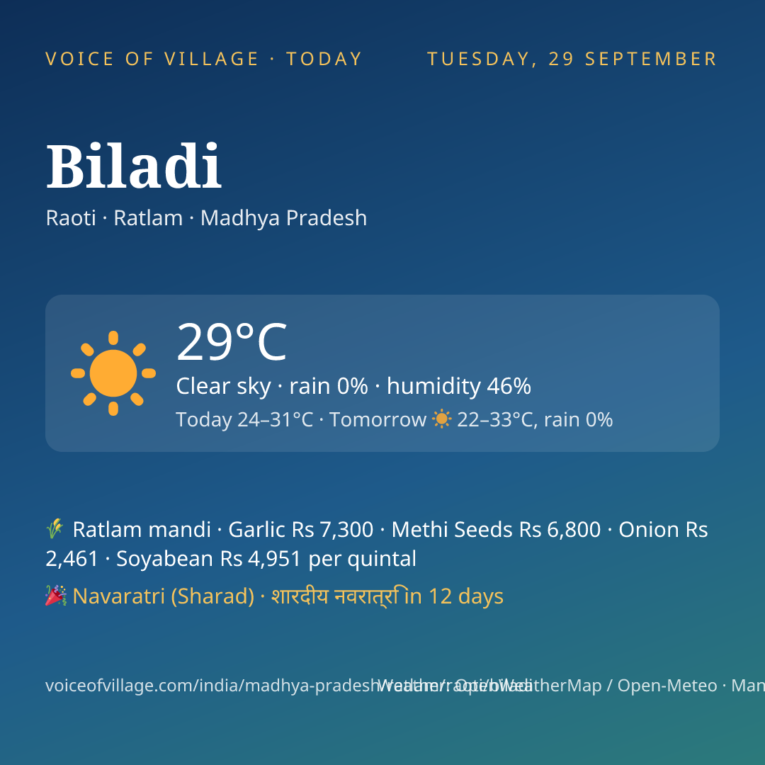 Biladi today
