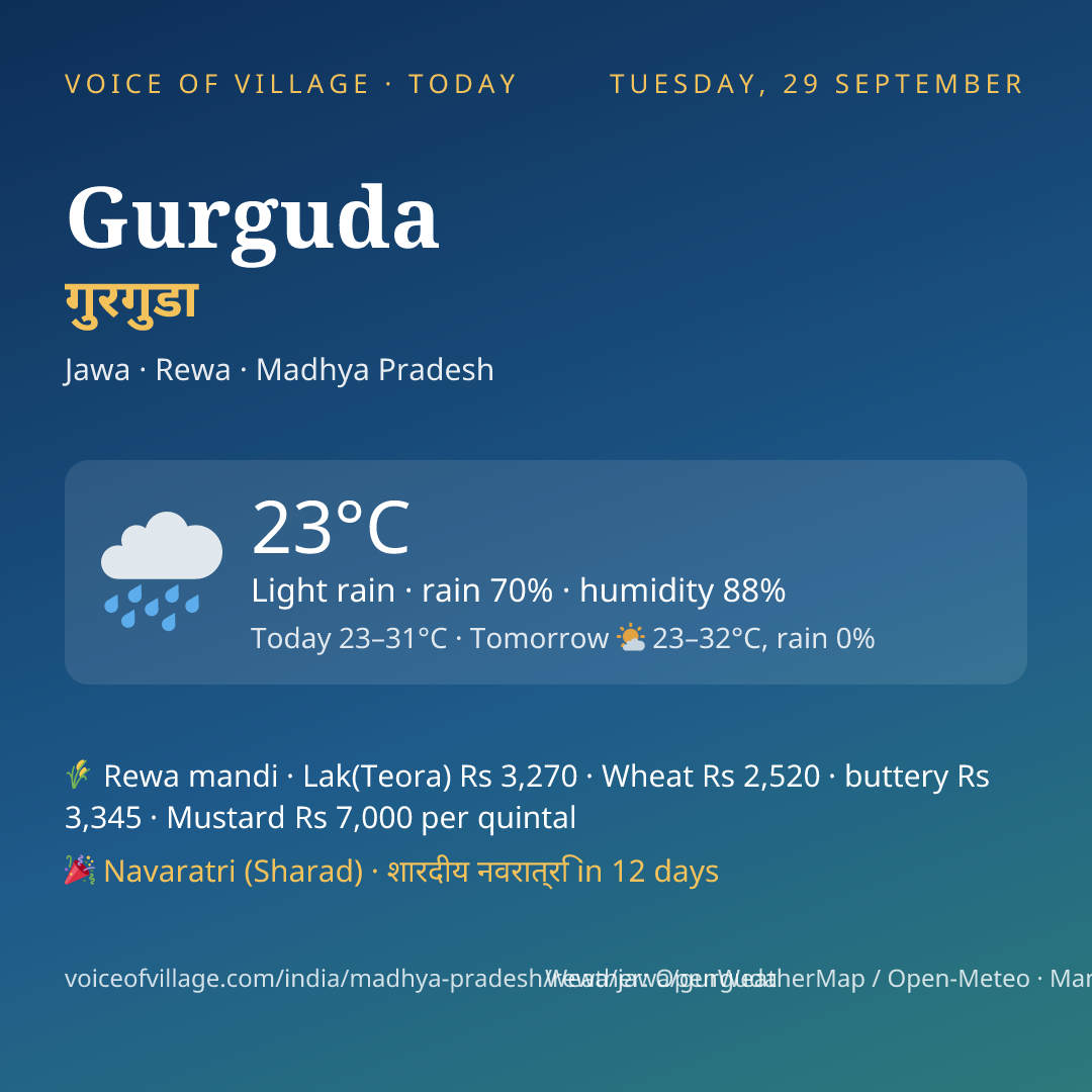 Gurguda today