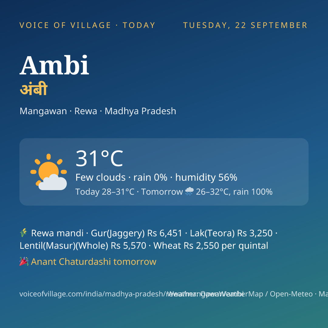 Ambi today