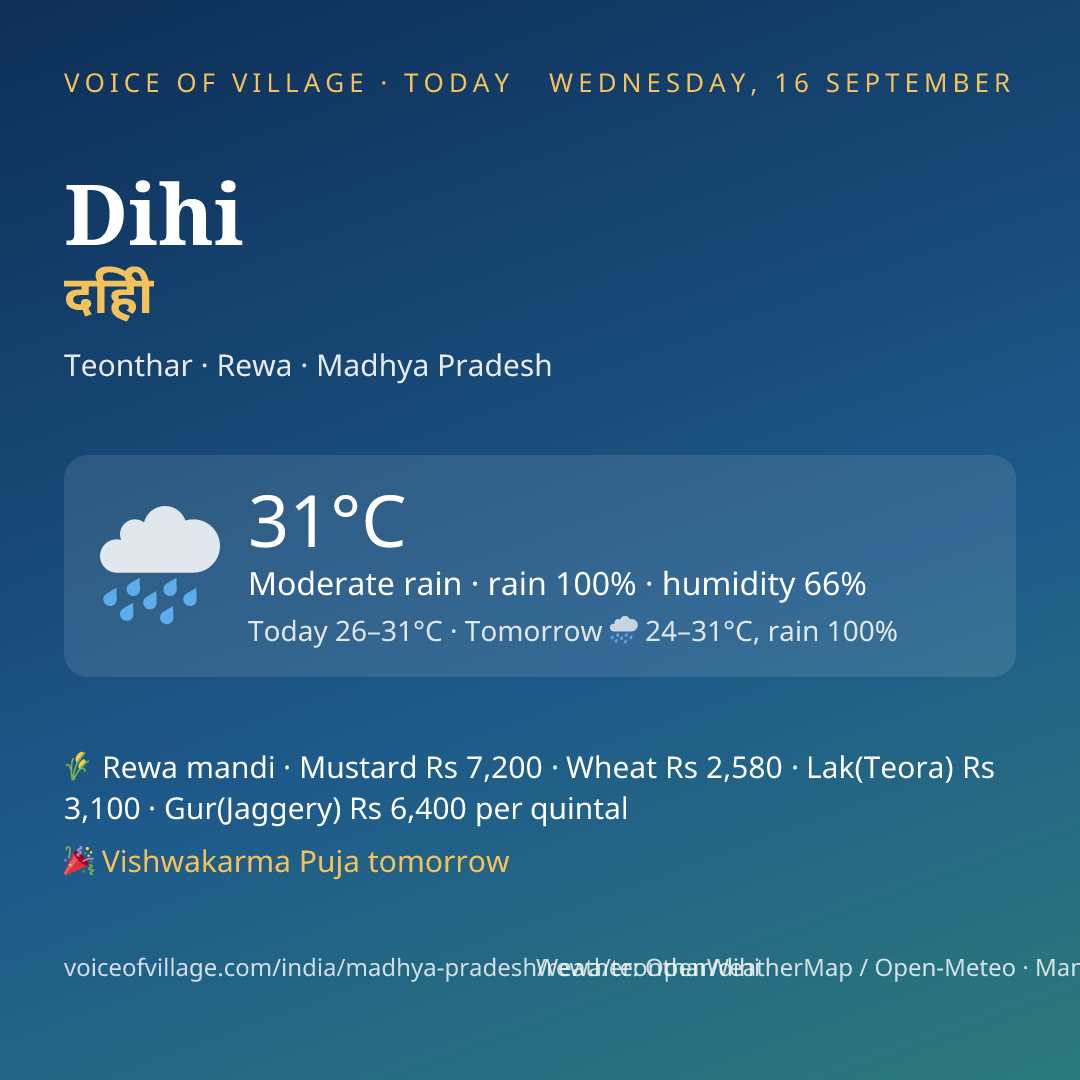 Dihi today