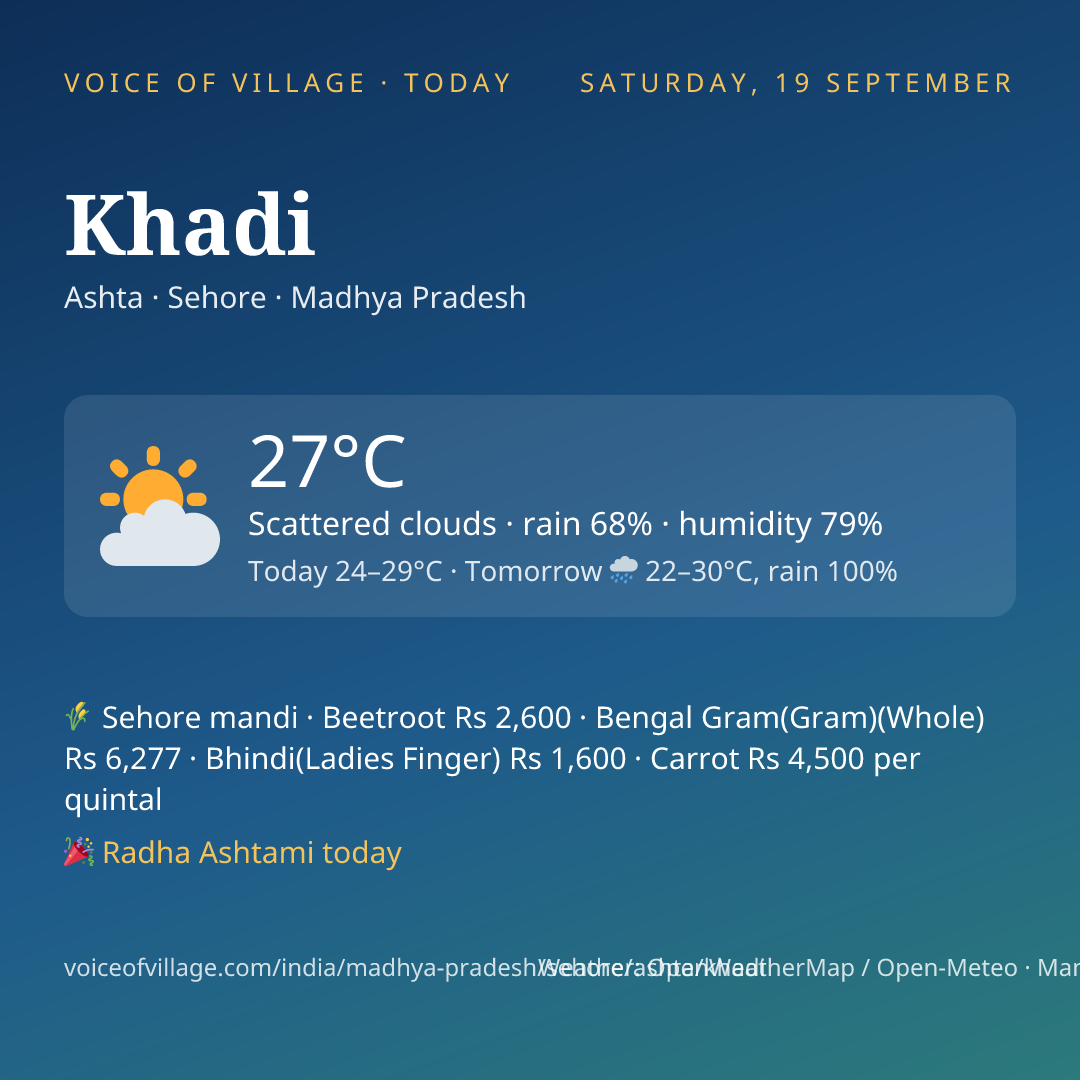 Khadi today