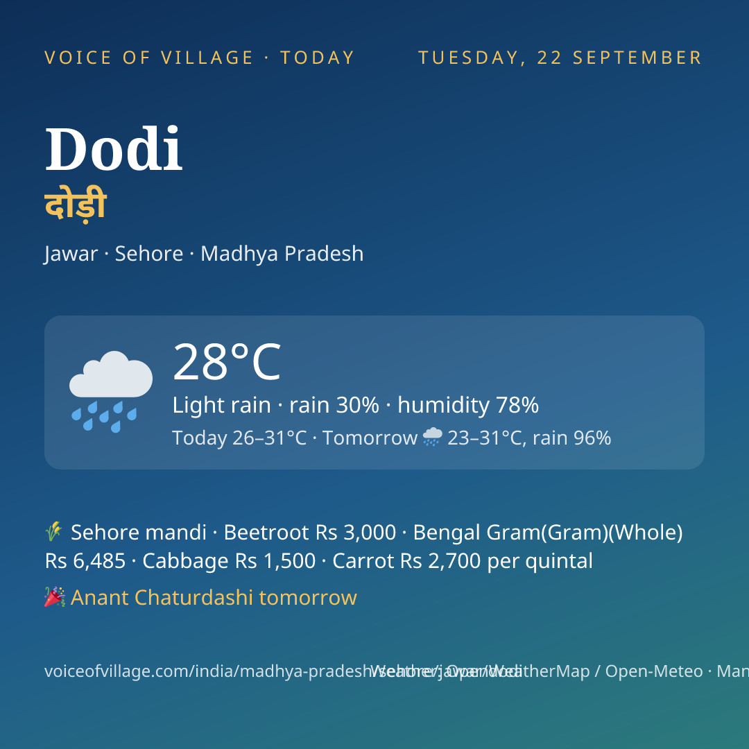 Dodi today