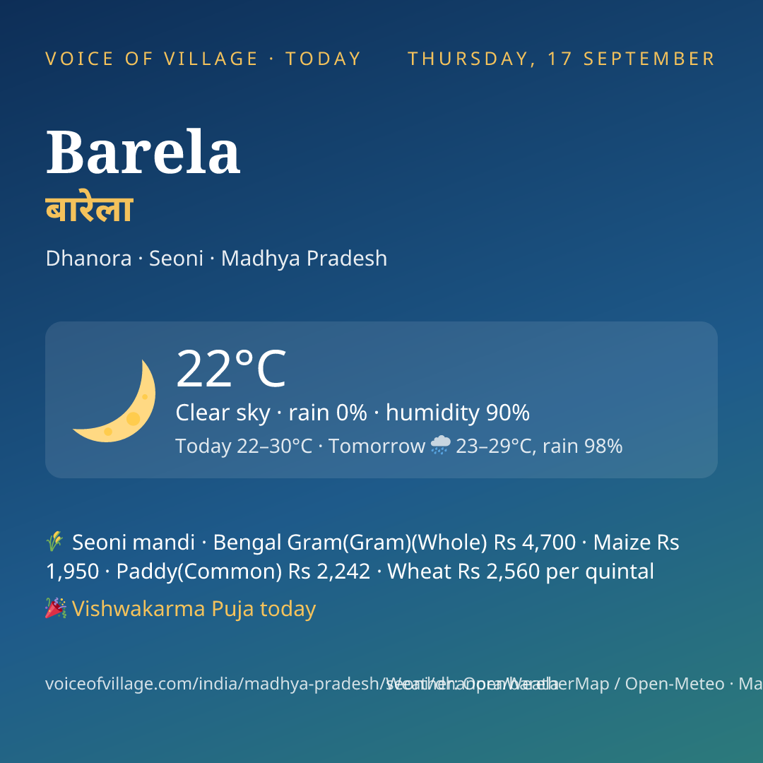 Barela today