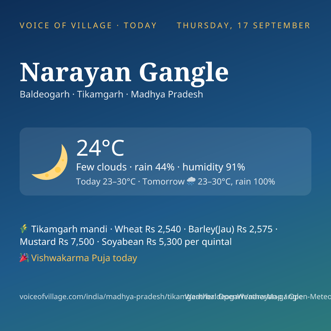 Narayan Gangle today