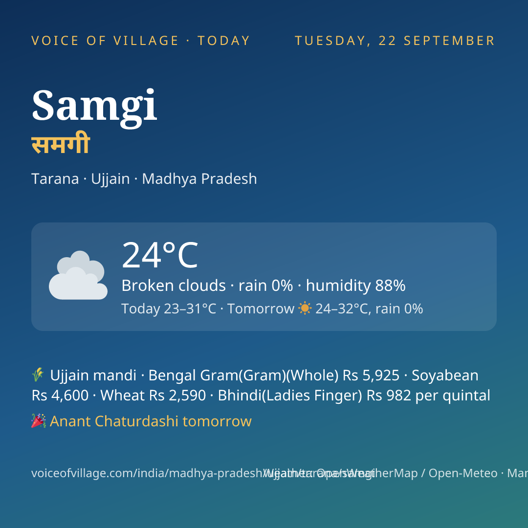 Samgi today