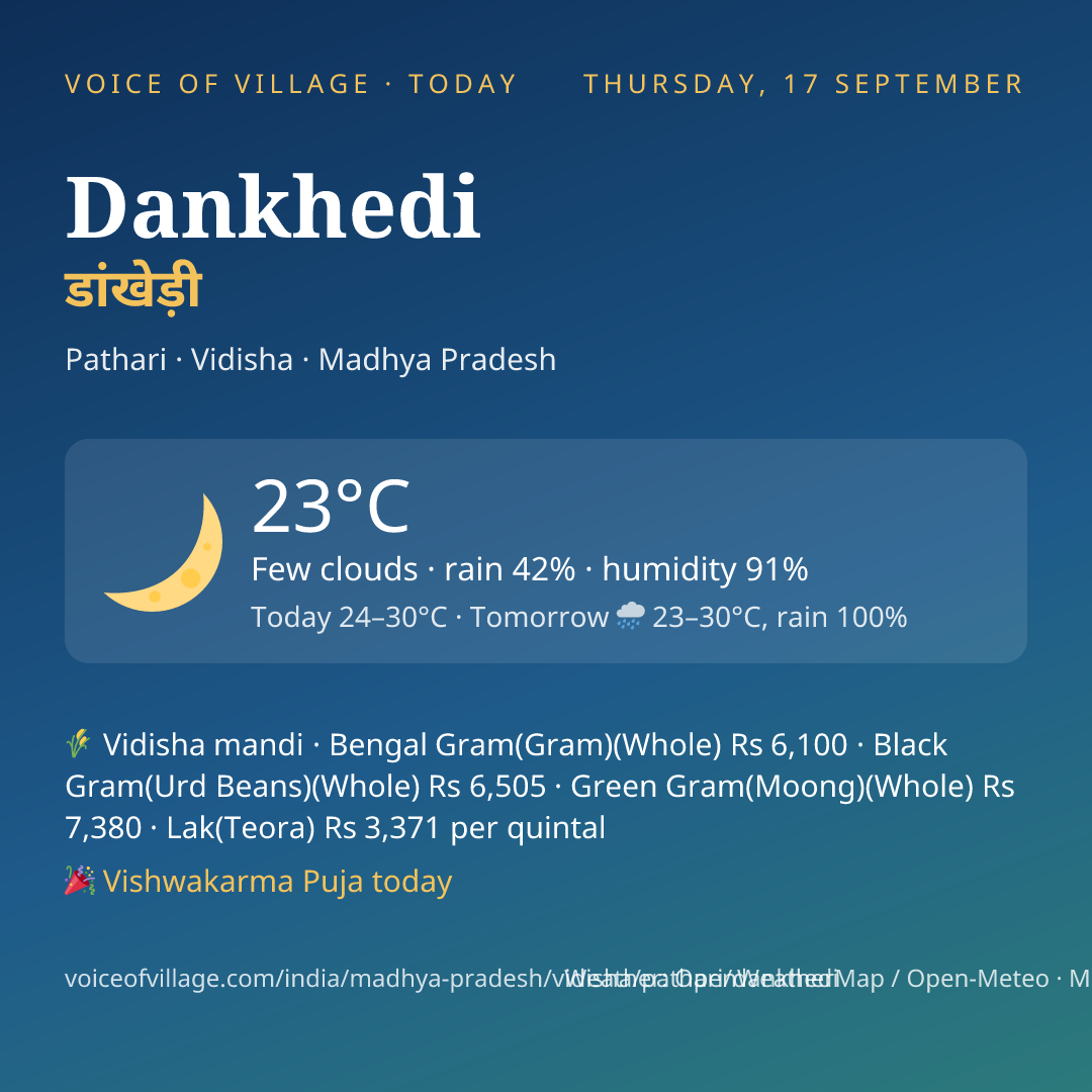 Dankhedi today