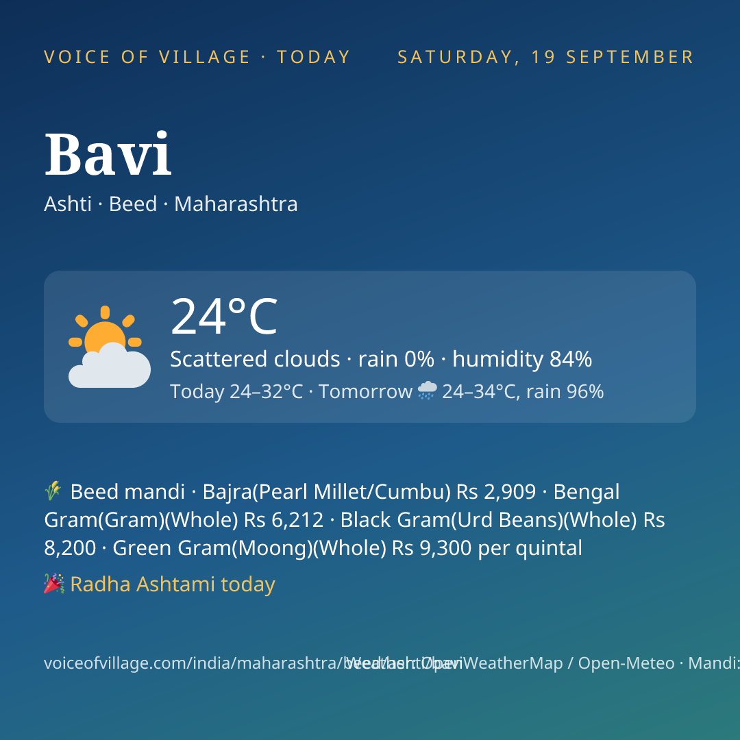 Bavi today