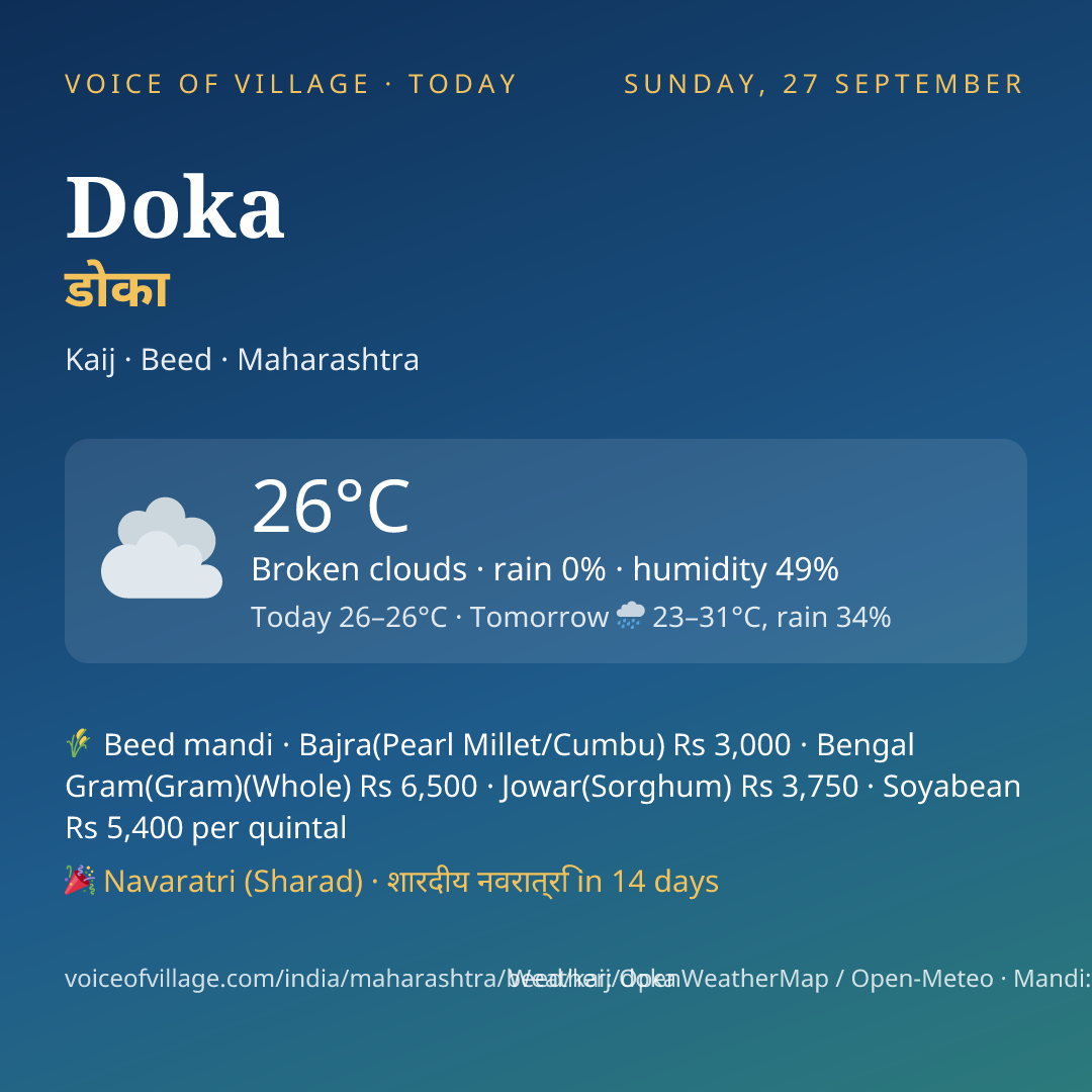 Doka today