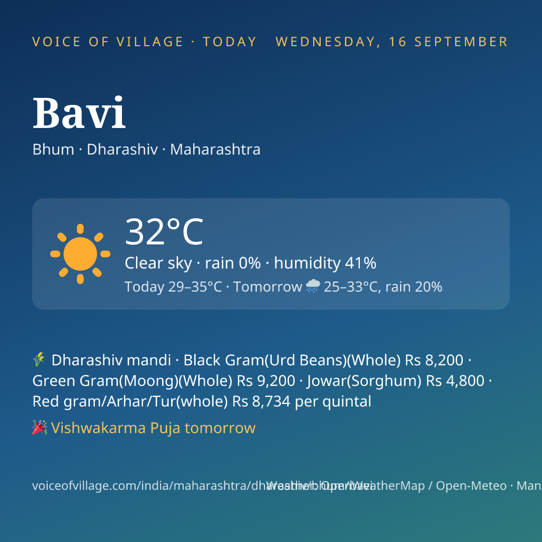 Bavi today