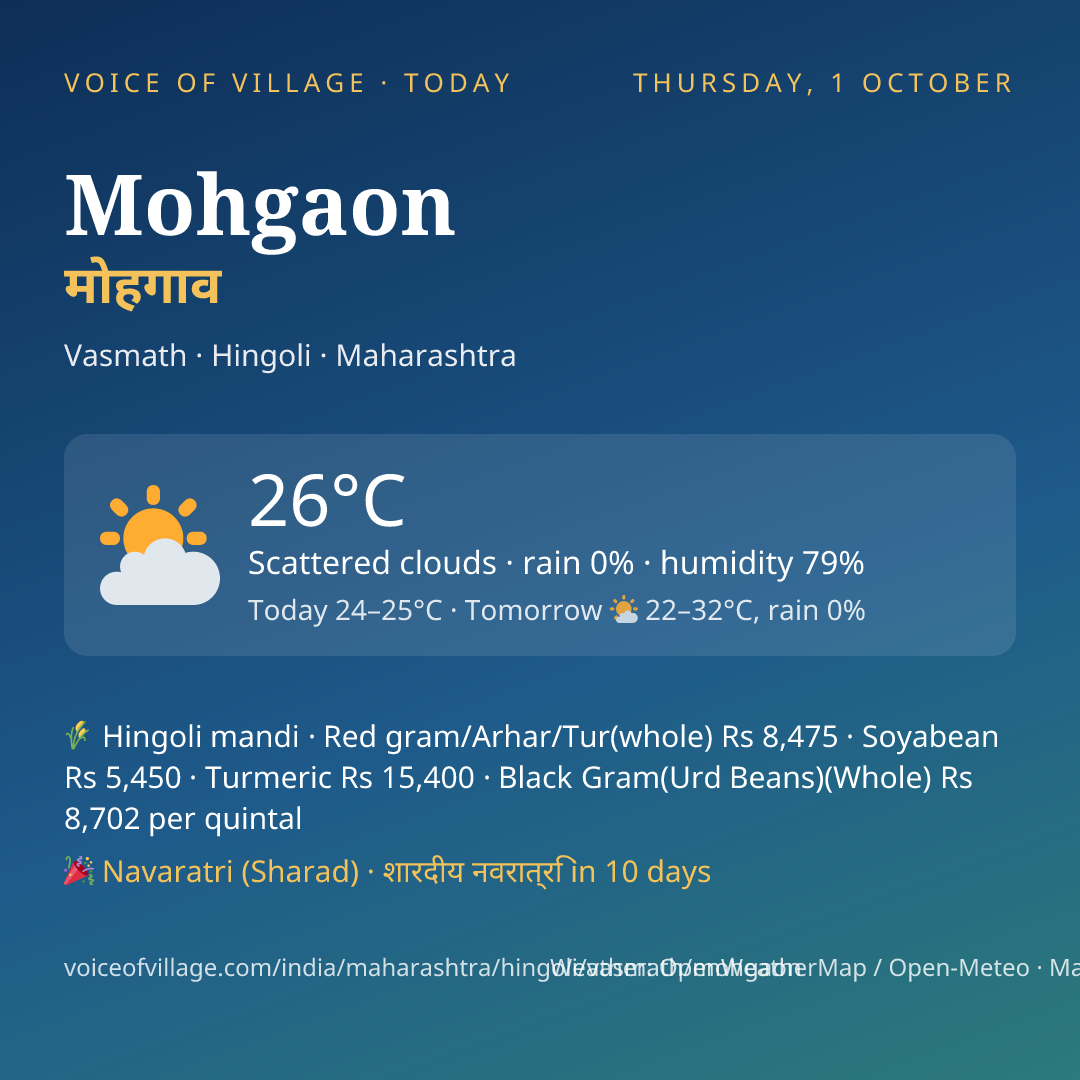 Mohgaon today