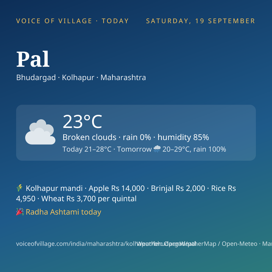 Pal today