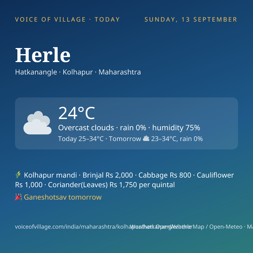 Herle today