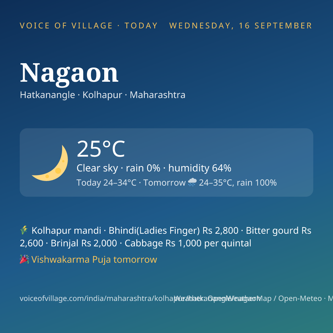 Nagaon today