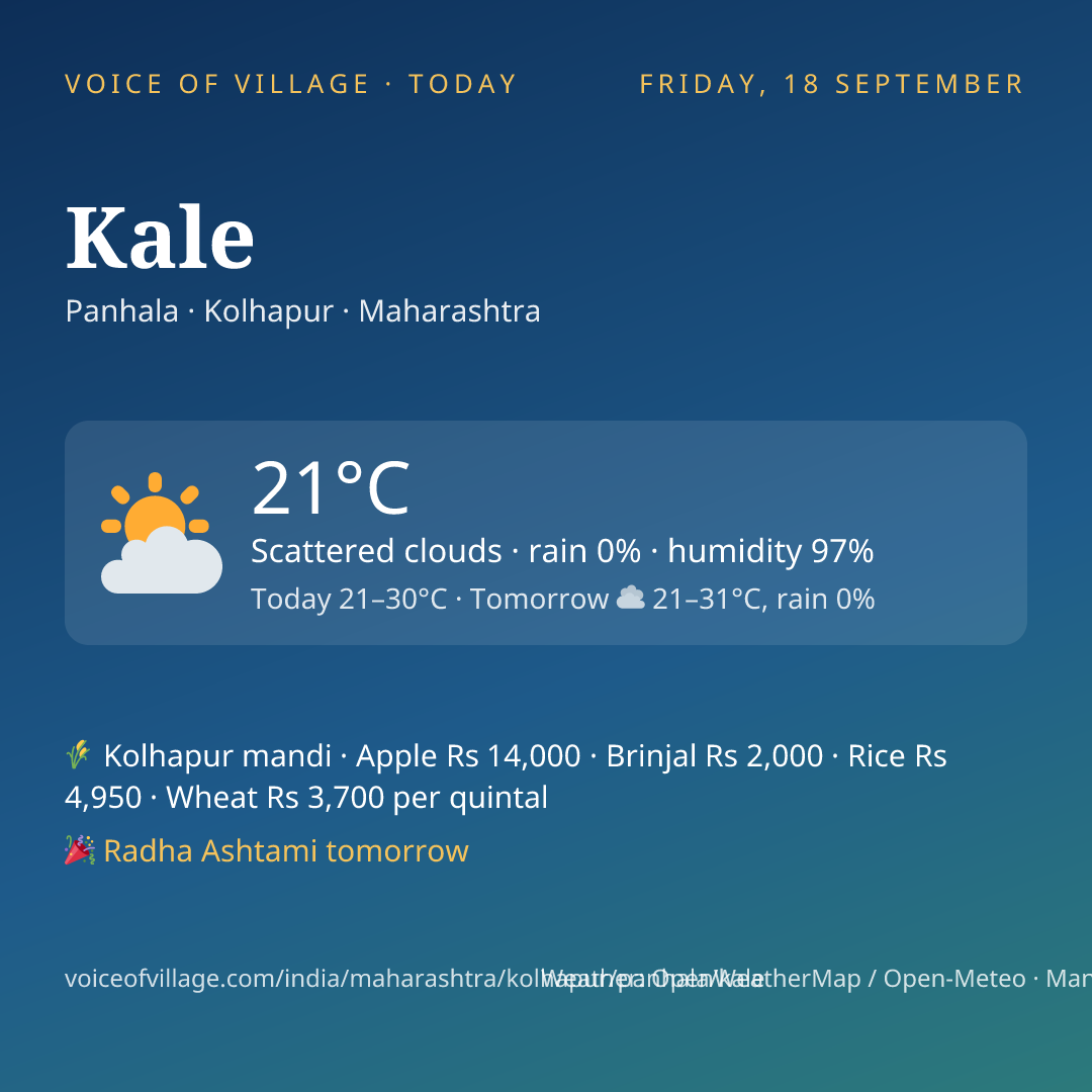 Kale today