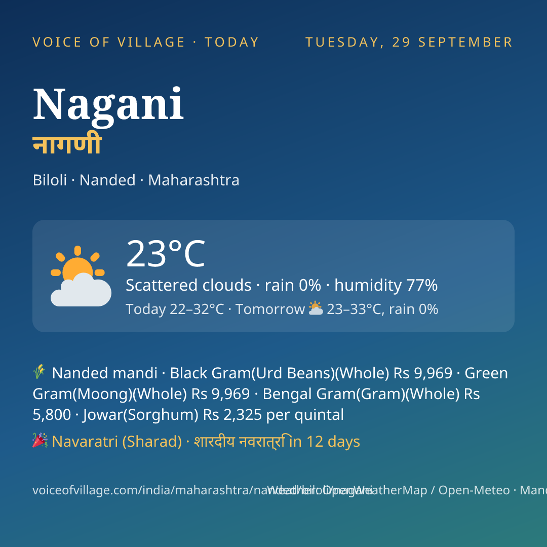 Nagani today