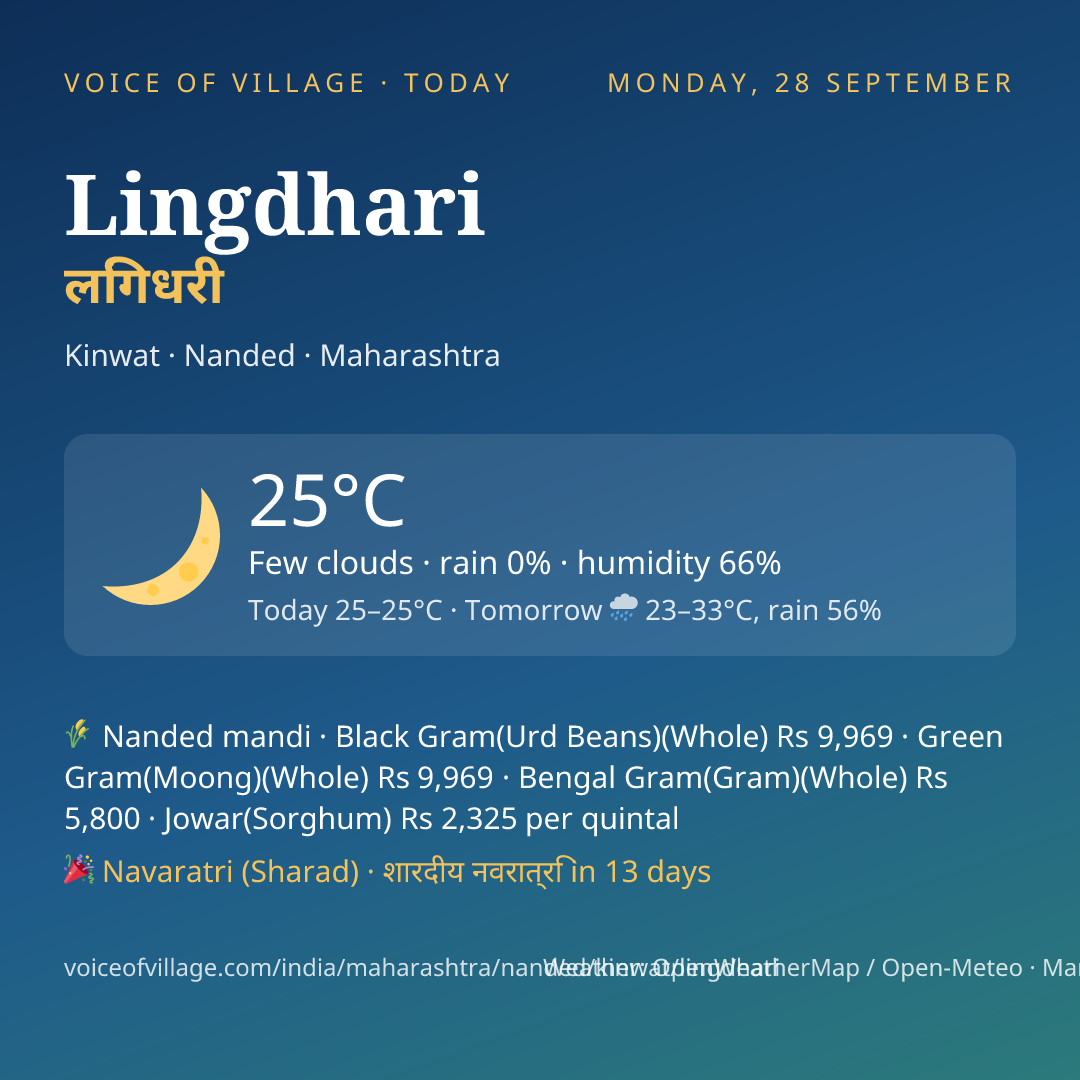 Lingdhari today