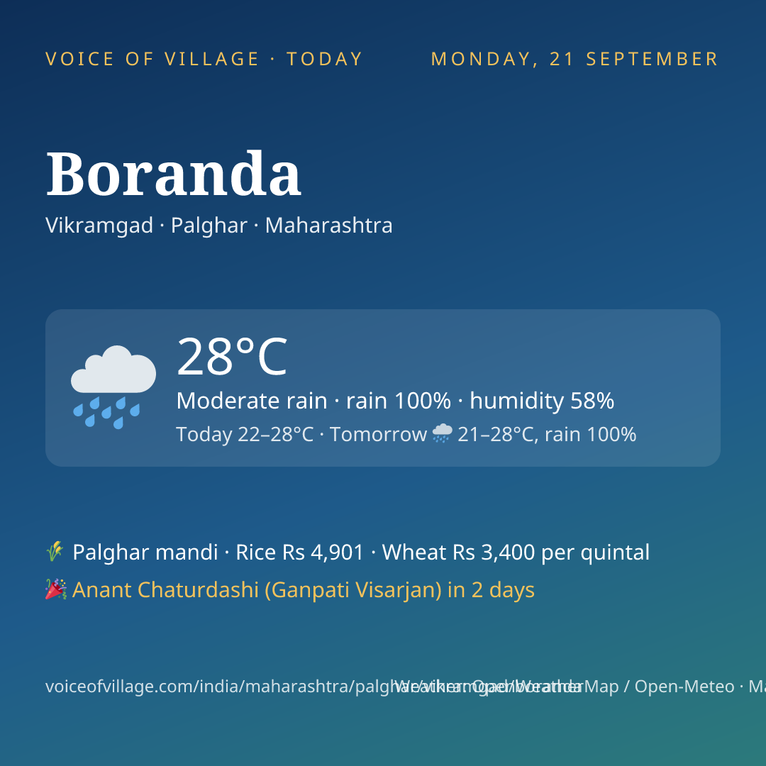 Boranda today