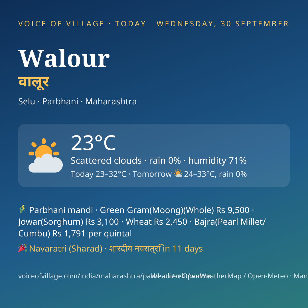 Walour today