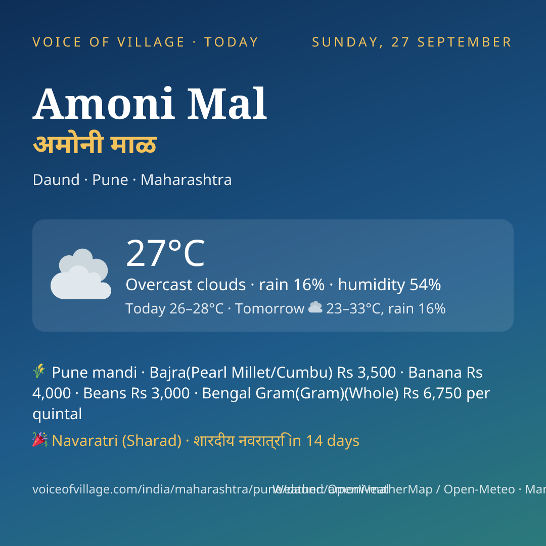 Amoni Mal today