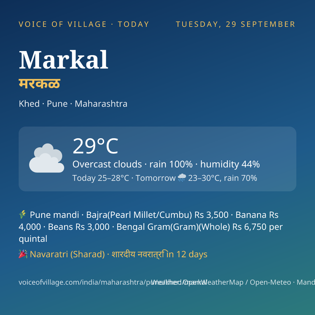 Markal today