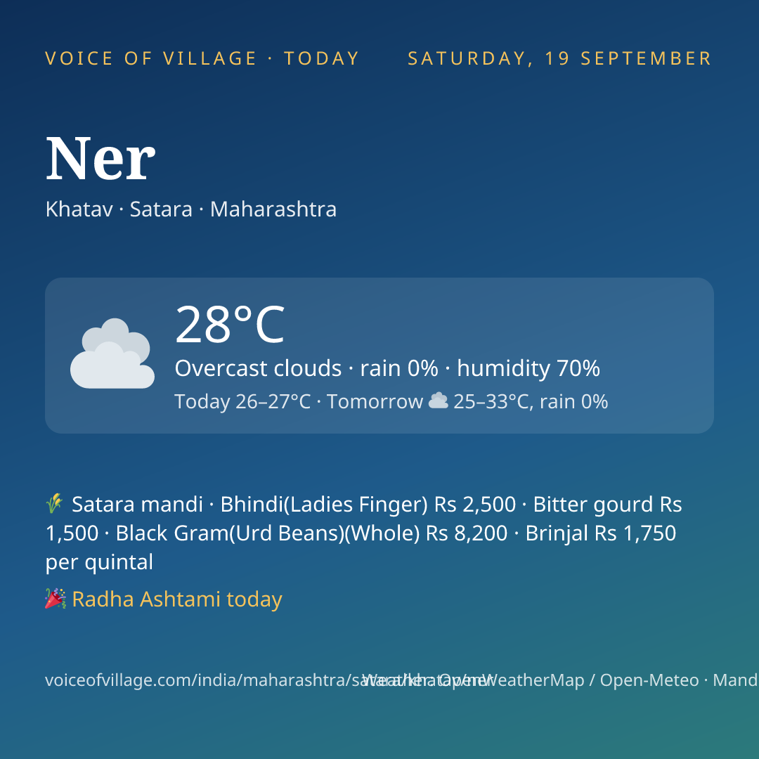 Ner today