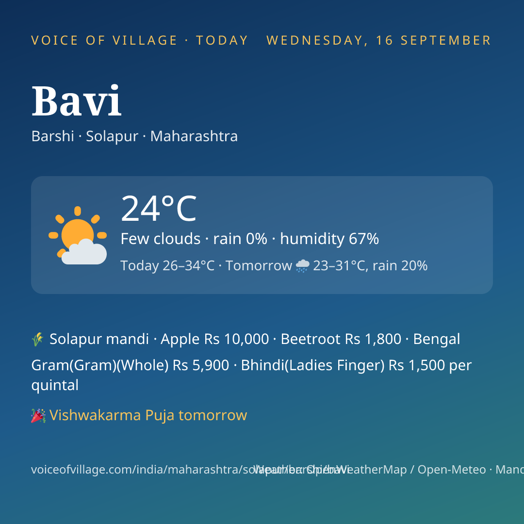 Bavi today