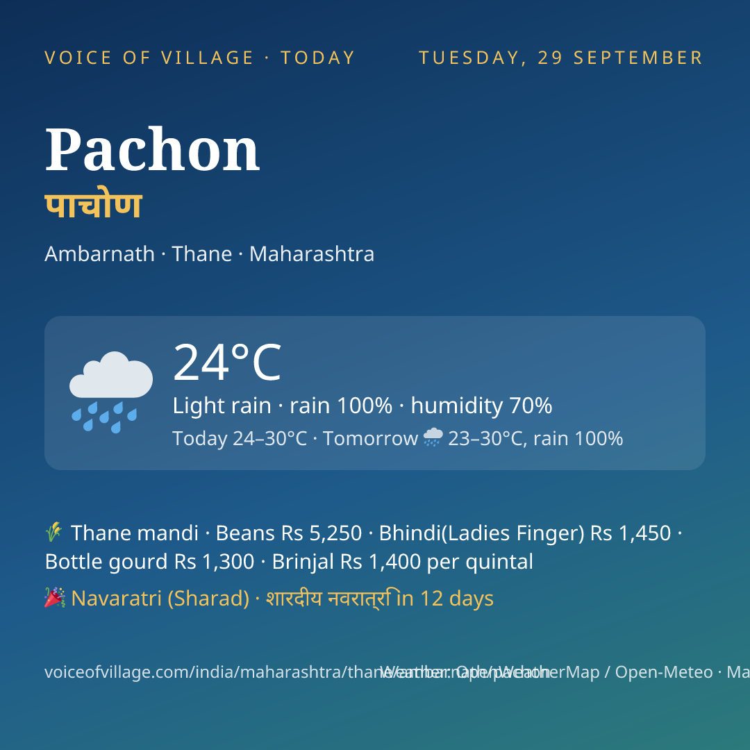 Pachon today