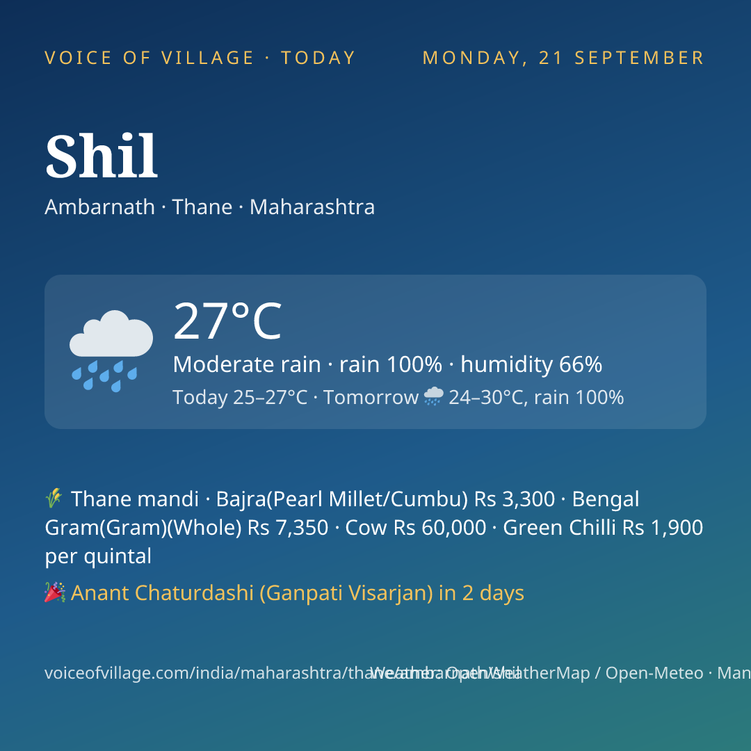Shil today
