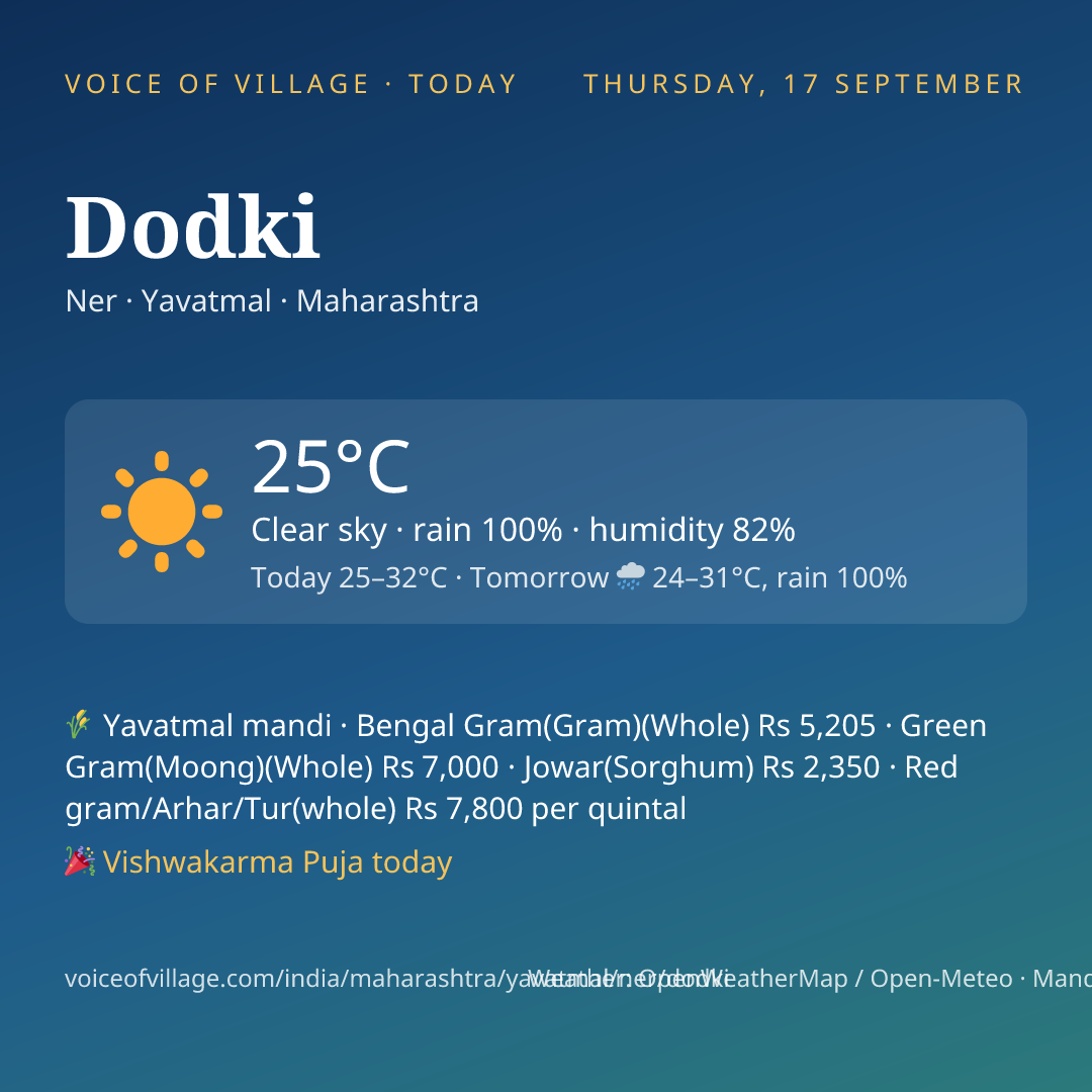 Dodki today