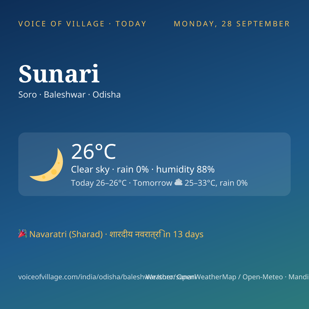 Sunari today