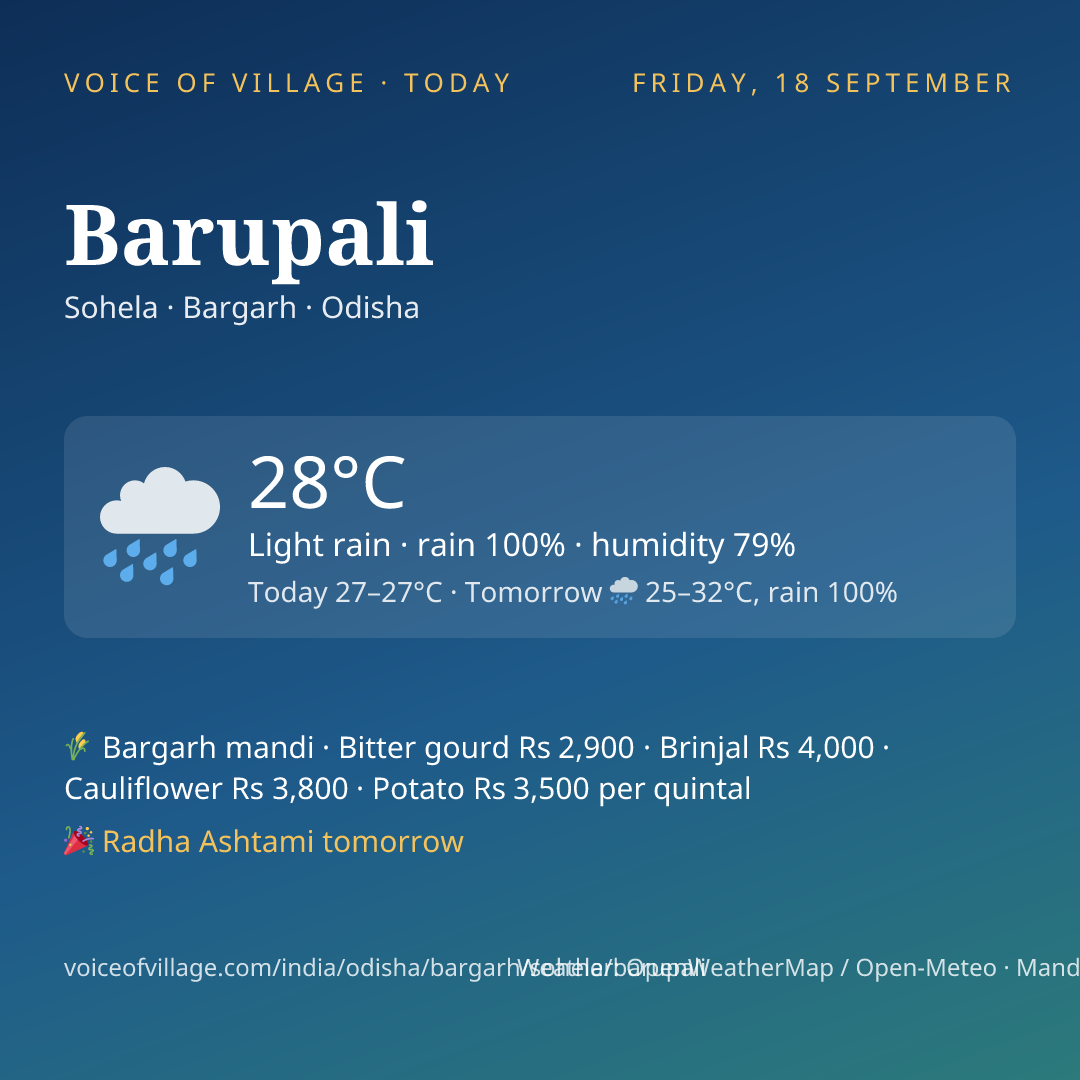 Barupali today