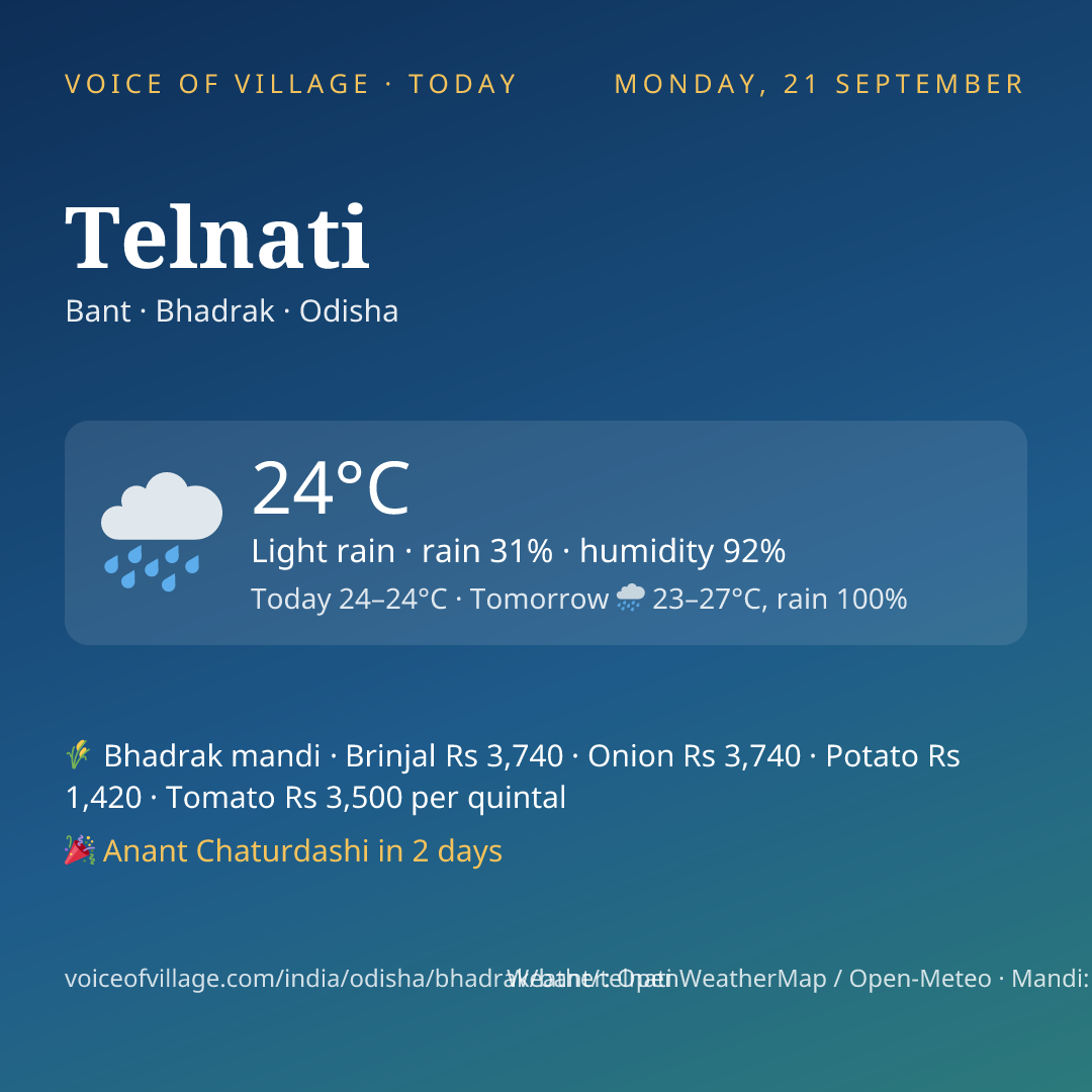 Telnati today