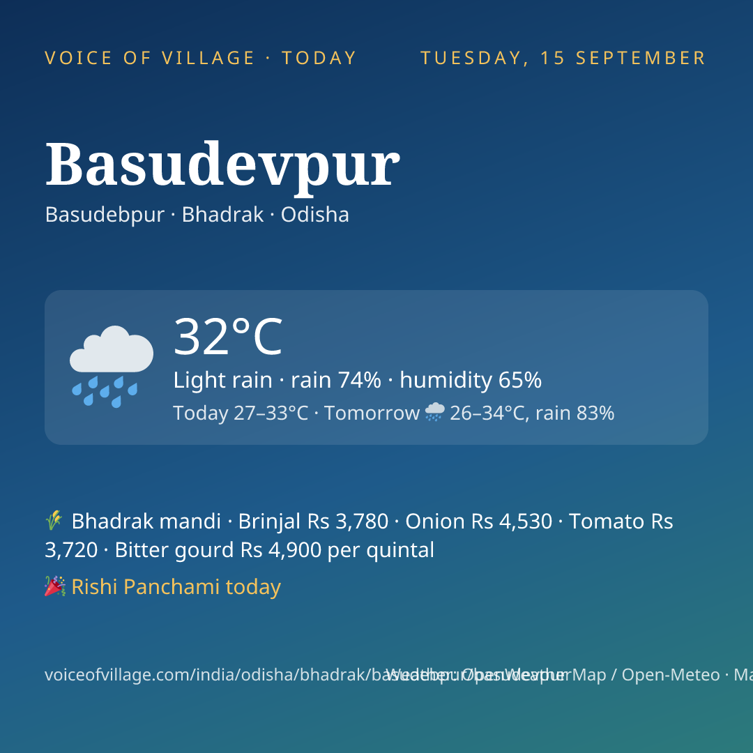 Basudevpur today