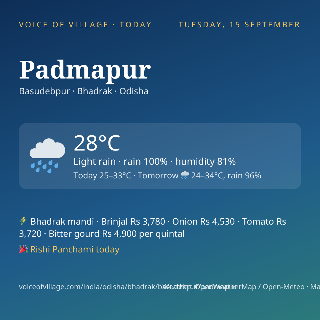 Padmapur today