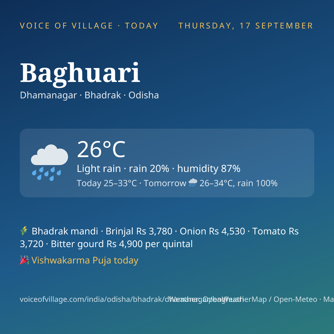 Baghuari today