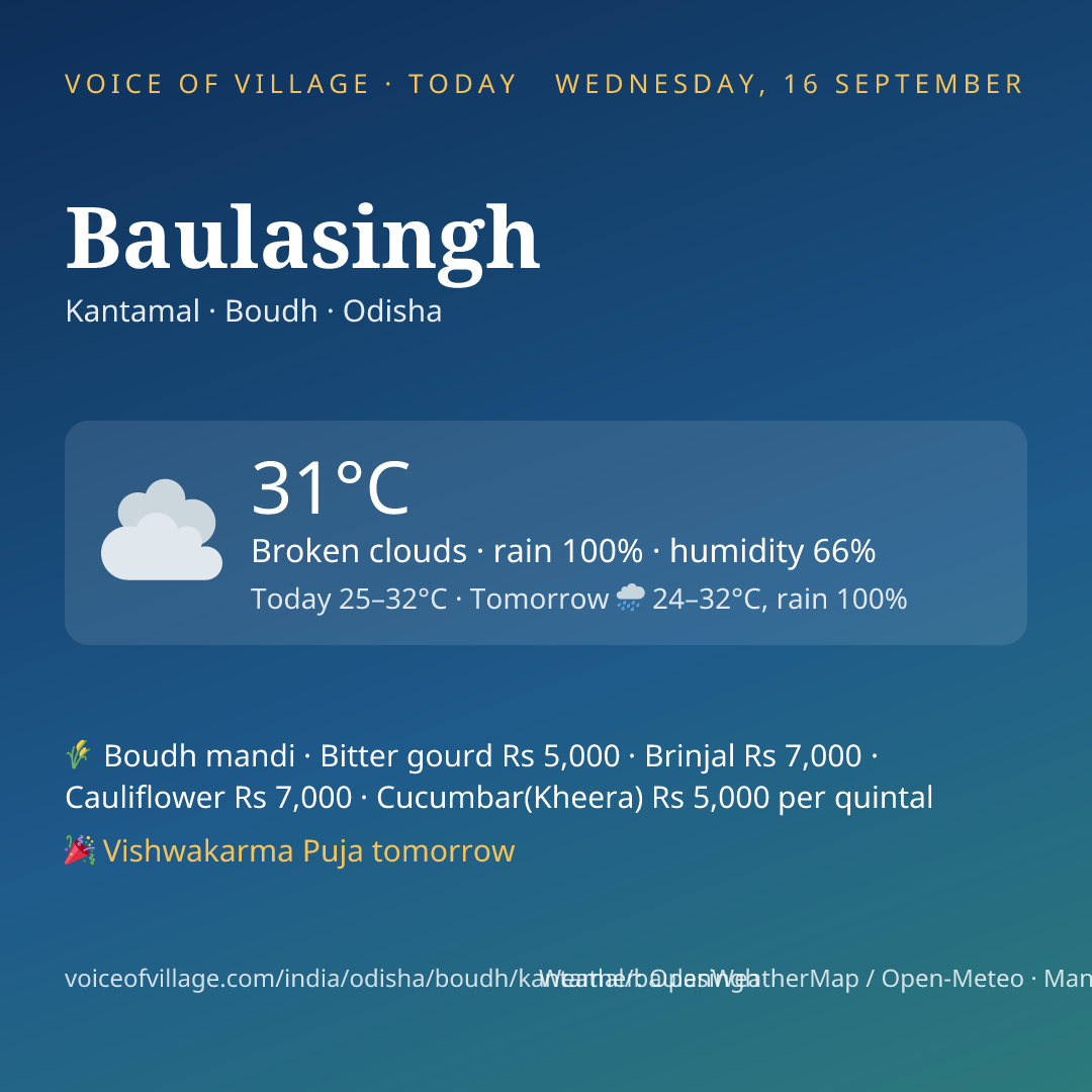 Baulasingh today