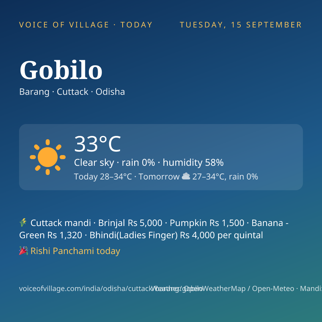 Gobilo today