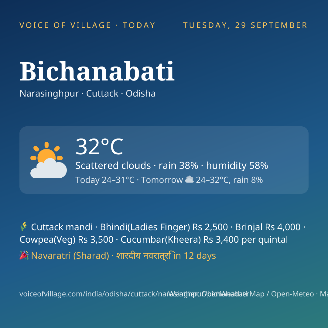 Bichanabati today