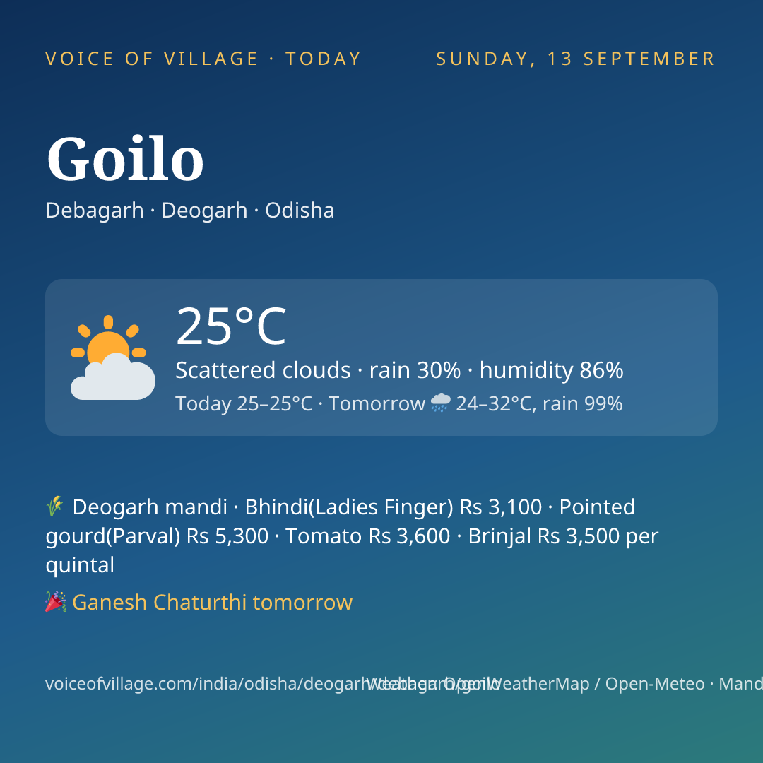 Goilo today