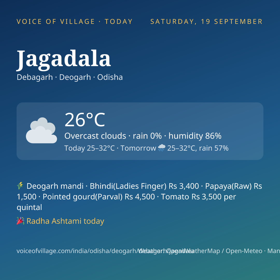 Jagadala today