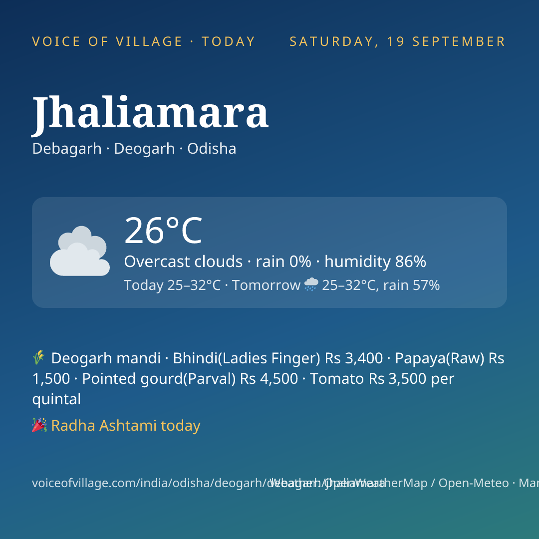 Jhaliamara today
