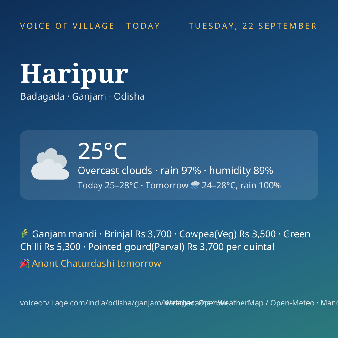 Haripur today